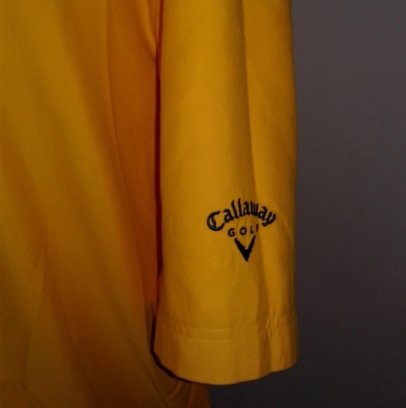 Callaway Golf Mens 1/4 Zip Pullover jacket Microfiber L water proof windbreaker - Picture 4 of 6